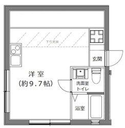 THE CON-RUST OOIMACHIの物件間取画像